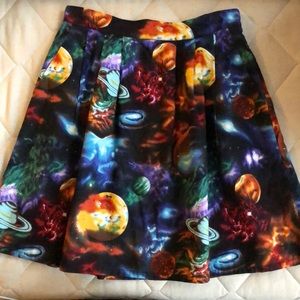 Birds of North America Dovekie intergalactic skirt